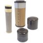Filter Service Kit for Kubota U30-3 Alpha 2 (D1503MGBH) Mini Excavators
