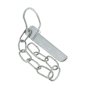 Flat Cotter Pin and Chain 80 x 16 x 4mm W/ 200mm Chain