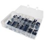 Insulated Terminals, Blue Assorted Box (280 pieces)