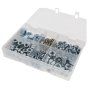 Metric Steel Nuts, Sizes: M4-M12 Assorted Mini Box (300 pieces)