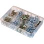Brake Hold Down Kit for Ford Peugeot Fiat - Assorted Pins and Springs