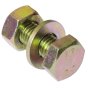 Assorted Fasteners 6-12mm Zinc Passivated for Construction and Machinery