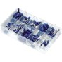 Pre-Insulated Terminals Blue 6.3mm Spades, Blades, Bullets & Sockets