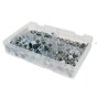 UNF Nylon Insert Locking Nuts 1/4" - 1/2" Assorted Box (220 pieces)