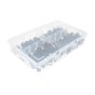 Assorted Screw Push Rivets - Sizes 5-8mm (150 pieces)