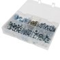 Metric Steel Nuts, Sizes: M4-M12 Assorted Mini Box (300 pieces)