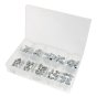 Grease Nipples Assorted Sizes M6-M10 Zinc Plated for Machinery
