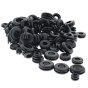 Rubber Wiring Grommets, Sizes: 6.4x4.75 - 16.0x12.5mm Assorted Pack of 120