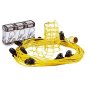 Defender 22M ES LED Festoon Site Lighting Kit - 100W GLS Style Bulb 110v