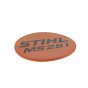 Model Plate for Stihl MS251 Chainsaws - 1143 967 1503