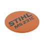 Model Plate for Stihl MS231C Chainsaws - 1143 967 1531
