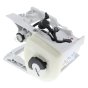 Tank Housing for Stihl MS201T, MS201TC Chainsaws - 1145 350 0821