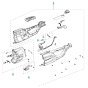 Housing for Husqvarna 120iTK4-H