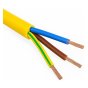 1.5mm Yellow 110v 3-Core Arctic Cable - 50m Length