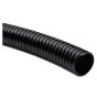 51mm Black Smooth Bore PVC Ducting (1 Metre)