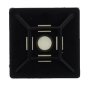 Adhesive Fixing Base for 5mm Cable Ties - 28 x 28mm (Pack of 100)