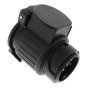 13 Pin Plug Adaptor - 7 Pin Socket to 13 Pin Plug - 12V - Each - 0-695-66