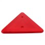 Red Reflector Triangle, Two-Hole Fixing (Pack of 4) - 0-229-00