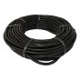 Black Nylon Heavy-Duty Convoluted Split Tubing - 13NW x 50m - 0-331-13