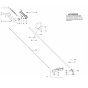 Shaft & Handle for Husqvarna 125 L