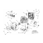 Housing for Husqvarna 129 LK