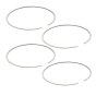 Set of 4 Piston Rings for Honda GC135E (GCAAE) Engines - OEM No. 13010-Z0L-014