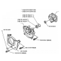 Crankcase for Husqvarna 132 L