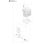 Cylinder Piston for Husqvarna 135R
