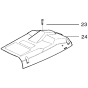 Cover Assembly for Husqvarna 136