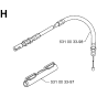 Throttle Controls for Husqvarna 140B