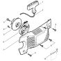 Starter Assembly for Husqvarna 141le