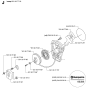 Starter for Husqvarna 143R