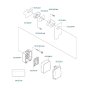 Air Filter Assembly for Husqvarna
