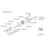 Starter Assembly for Husqvarna 145 BT