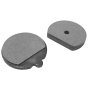 Round Handbrake Pads for JCB 3CX Diggers & Telehandlers - 15/920103
