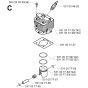 Cylinder Piston for Husqvarna