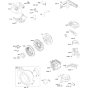 Blower Housing & Starter Assembly