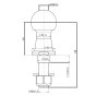 Winterhoff 2000kg 50mm Threaded Towball - 1860520