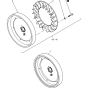 Blower, Flywheel Assembly