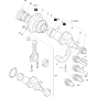Crankshaft & Bearing Flange