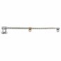 Negative 525mm H/Duty Tinned Copper Earth Strap - 16/32/0.30mm 260A Pack 5 - 2-742-21