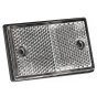 Clear Reflector wih Mounting Holes, Size: 75 x 10 x 46mm - E Approved