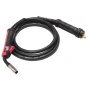 MIG Welding Torch Kit - Wire 06-1.2mm Rated 200A Length 3m