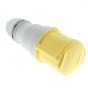 Trailing Socket 32Amp 110v Low Voltage Yellow for GARO