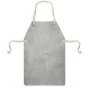 Chrome Leather Welding Apron w/ Cotton Ties (Bib Type) - Size: 36" x 24"