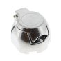 Caravan & Trailer Socket, Metal Body, 7-Pin, 12v (12N Type)