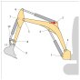 Bush (Position 3 Ram) for JCB 18Z-1 Mini Excavators