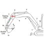 Bush (Position 7) fits Kubota KX015-4 Mini Excavator - Non-Genuine