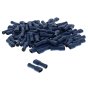Blue 6.3mm Insulated Female Spade Terminals, 100 Pack