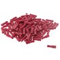 Red 4.8mm Insulated Female Spade Terminal - Pack of 100